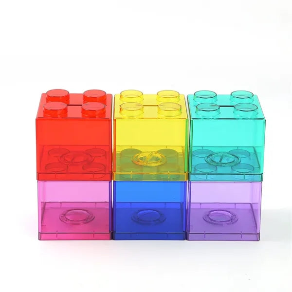 Colorful Coin Block Money Bank