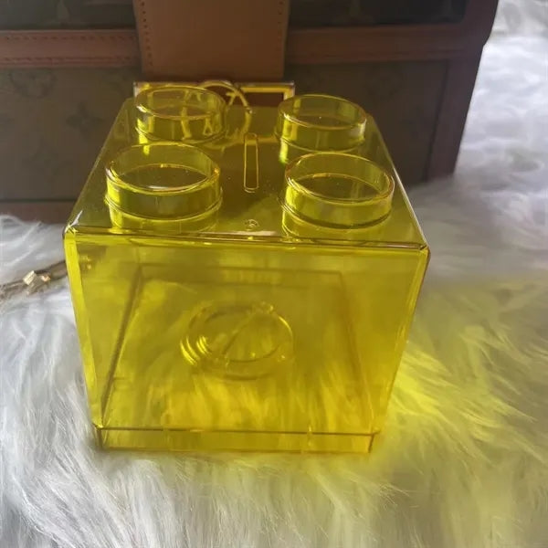 Colorful Coin Block Money Bank