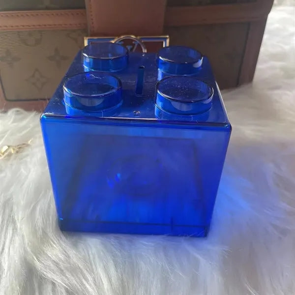 Colorful Coin Block Money Bank