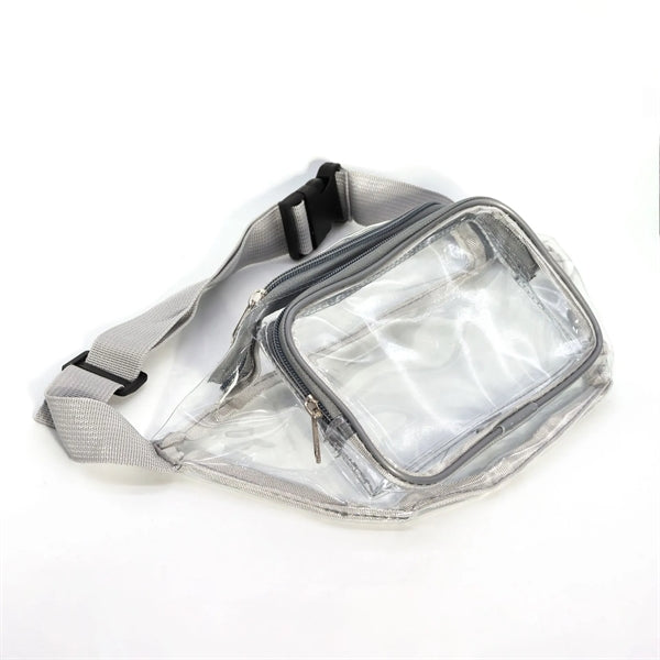 Waterproof PVC Transparent Sports Storage Waist Pack
