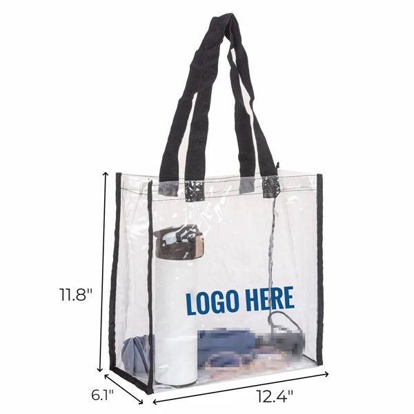 Clear Stadium Tote Bag