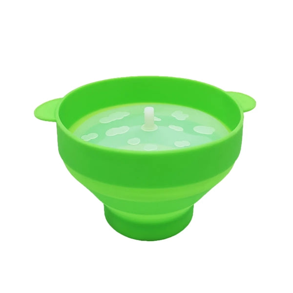 Folded Microwaved Snack Container w/ Lid