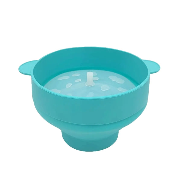 Folded Microwaved Snack Container w/ Lid