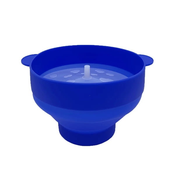 Folded Microwaved Snack Container w/ Lid