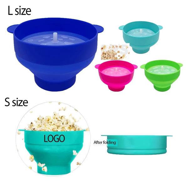 Folded Microwaved Snack Container w/ Lid