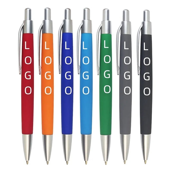 Ballpoint Pen Retractable Office Work Click Rollerball