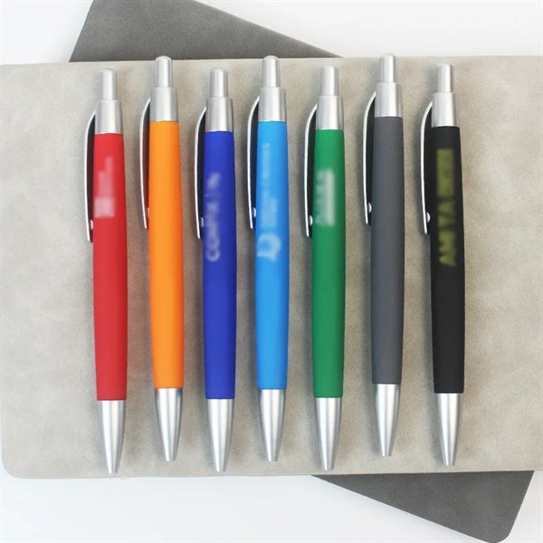 Ballpoint Pen Retractable Office Work Click Rollerball