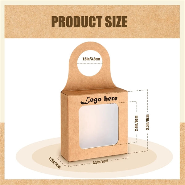 Kraft Paper Wine Bottle Box
