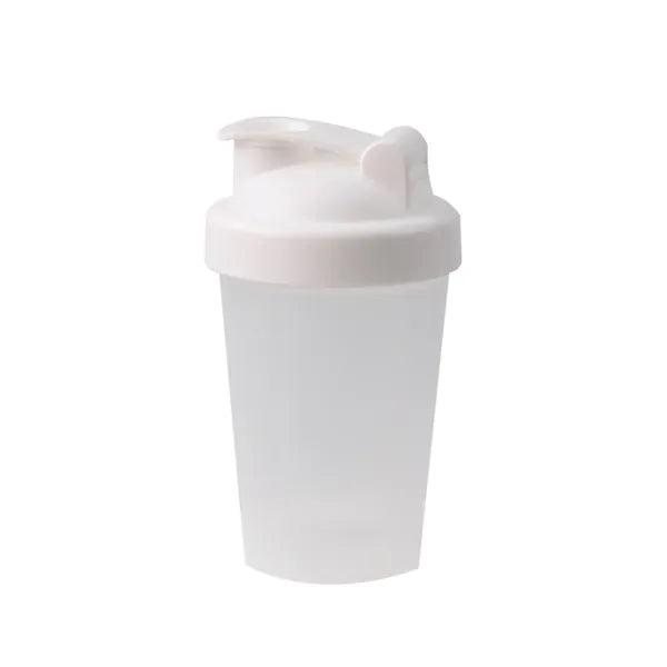 12 OZ Plastic Protein Shaker Bottle for Pre & Post workout