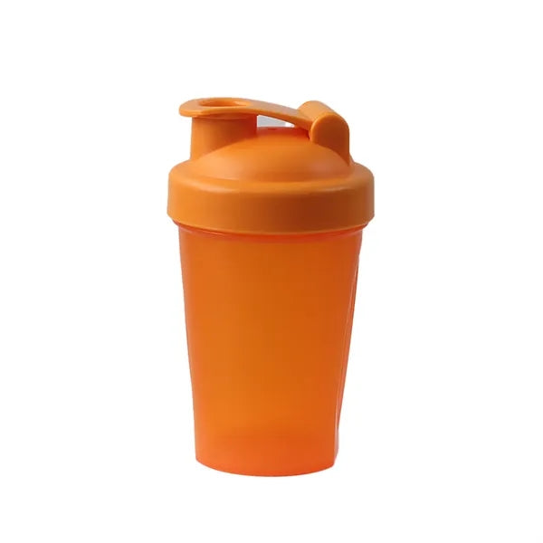 12 OZ Plastic Protein Shaker Bottle for Pre & Post workout