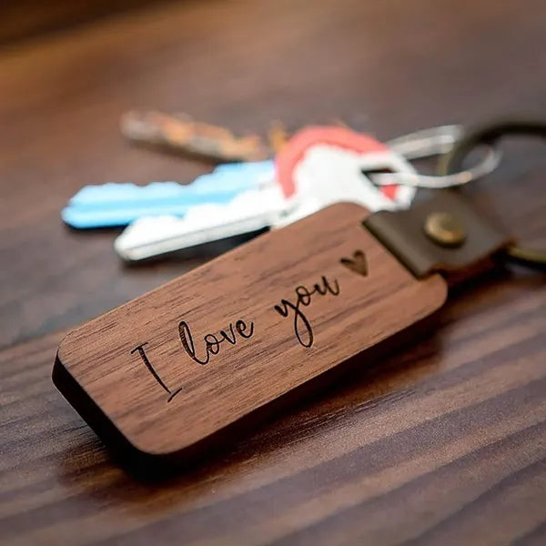 Wooden Keychain