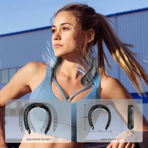 Portable Digital Semiconductor Cooling Bladeless Neck Fan