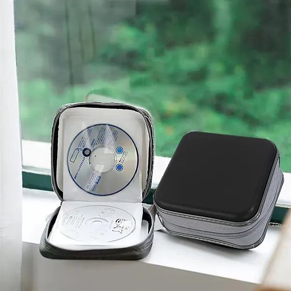 Compact Portable CD Storage Case