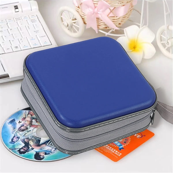 Compact Portable CD Storage Case