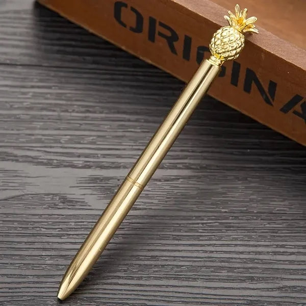 Pineapple Ballpoint Metal Pen