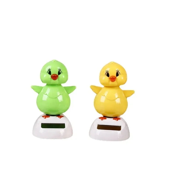 Solar Powered Shaking Head Car Decoration Dancing Toys