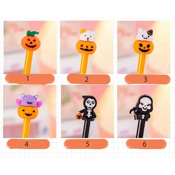 Halloween Pumpkin Skull Heads Ghost Pen