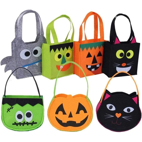 Felt Halloween Trick or Treat Basket