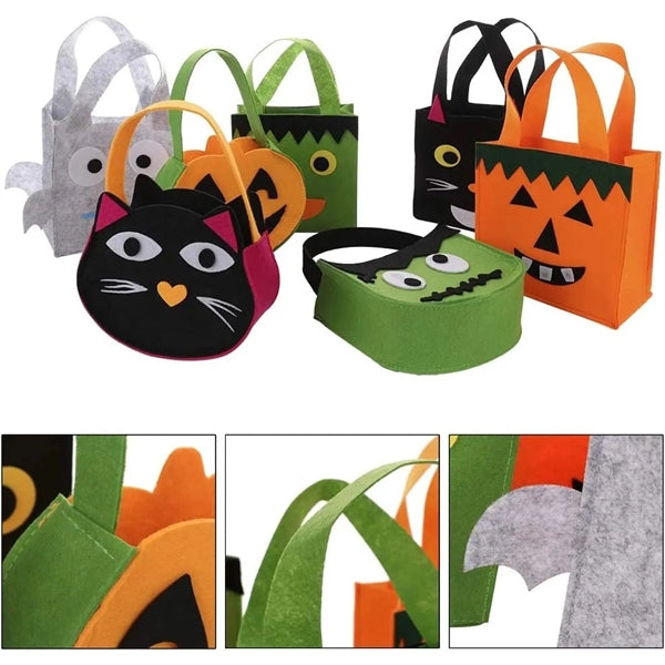 Felt Halloween Trick or Treat Basket