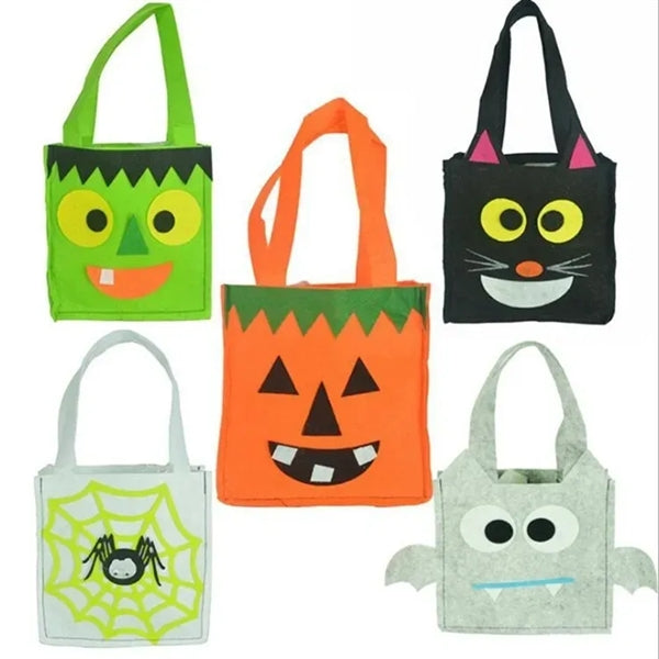 Felt Halloween Trick or Treat Basket