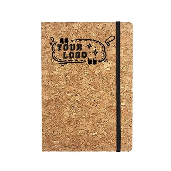 Cork Cover Lined Notebook