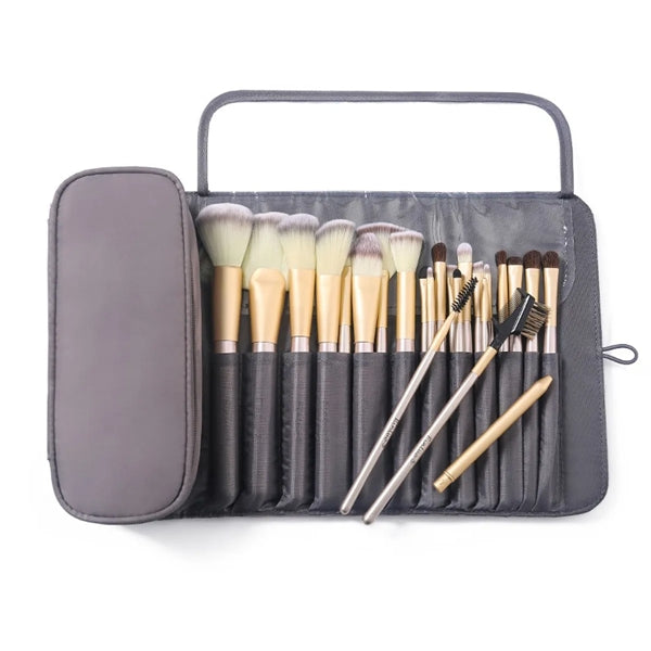 Portable Makeup Brush Organizer Cosmetic Bag For Travel