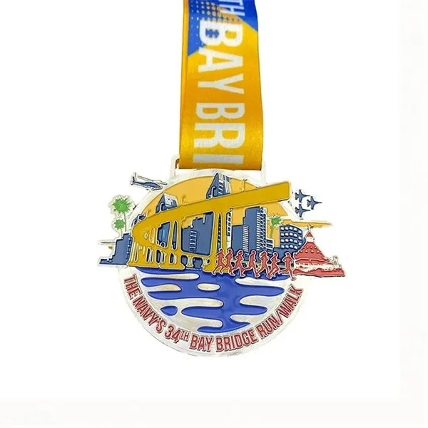 Full Color Zinc Alloy Commemorative Medals