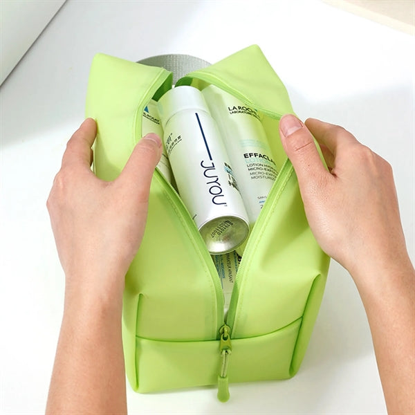 PVC Waterproof Bathroom Travel Cosmetic Bag