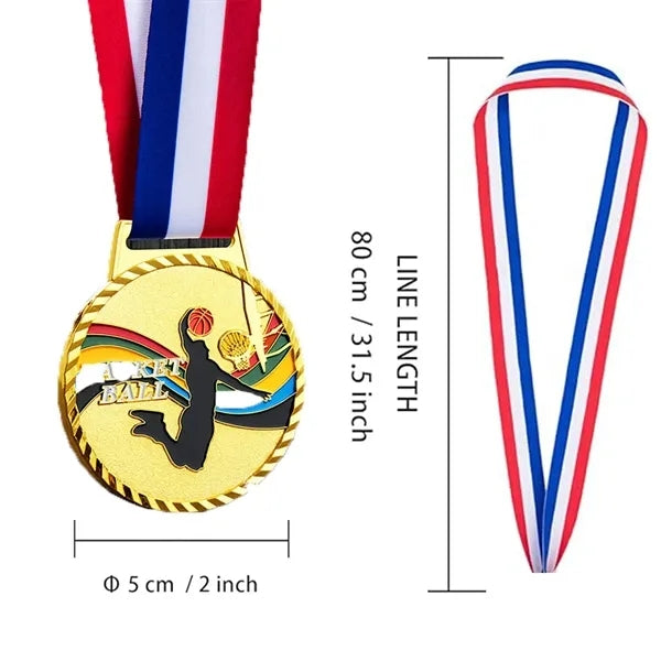 Basketball Game Customized Sports Medal