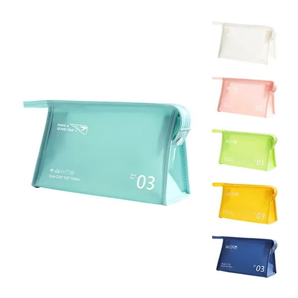 Clear PVC Waterproof Makeup Hand Bag