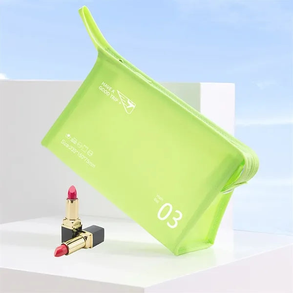Clear PVC Waterproof Makeup Hand Bag