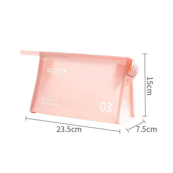 Clear PVC Waterproof Makeup Hand Bag