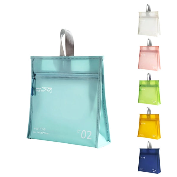 Portable Transparent Waterproof PVC Cosmetic Bag