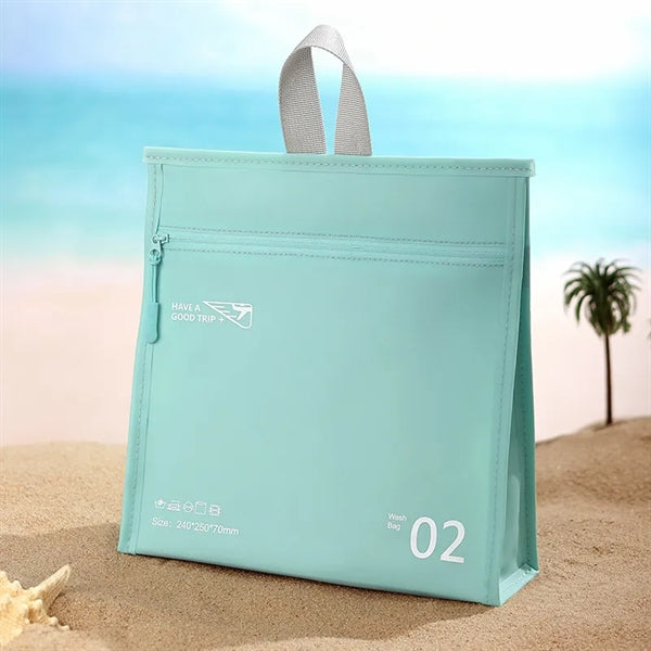 Portable Transparent Waterproof PVC Cosmetic Bag