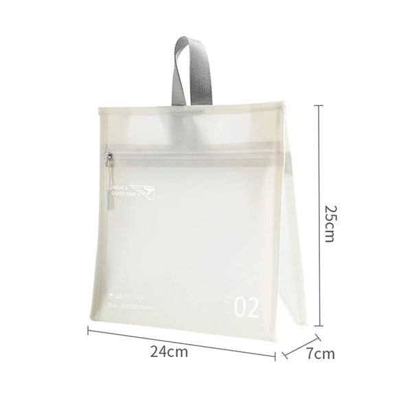 Portable Transparent Waterproof PVC Cosmetic Bag