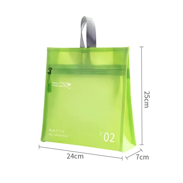 Portable Transparent Waterproof PVC Cosmetic Bag