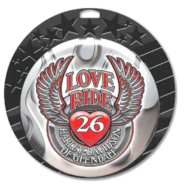 Black Star Medallion with Full Color Insert