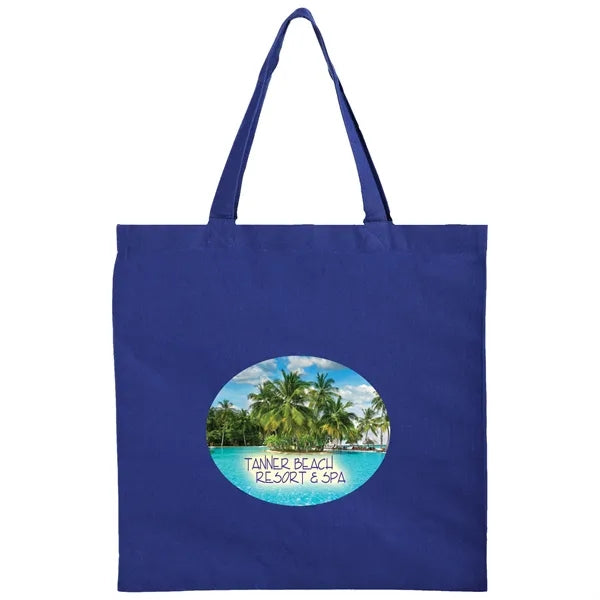 Color Cotton Canvas Tote Bag in CMYK - Evolution