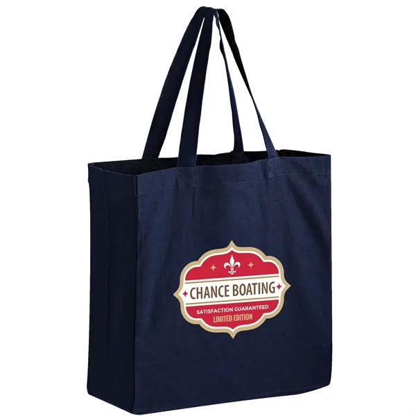 Color Cotton Canvas Tote Bag in CMYK - Evolution