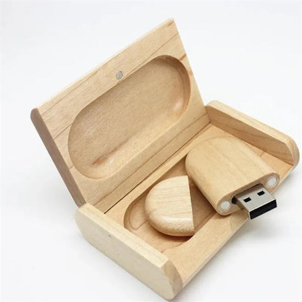 Natural Wooden 32GB USB Flash Drive
