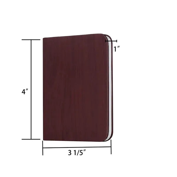 Natural Wooden Folding LED Book Light