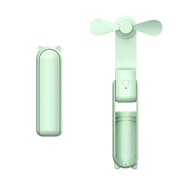 Mini Rechargeable Handheld Small Pocket Fan with Power Bank