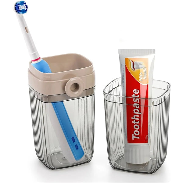 Clear Travel Toothbrush Kit