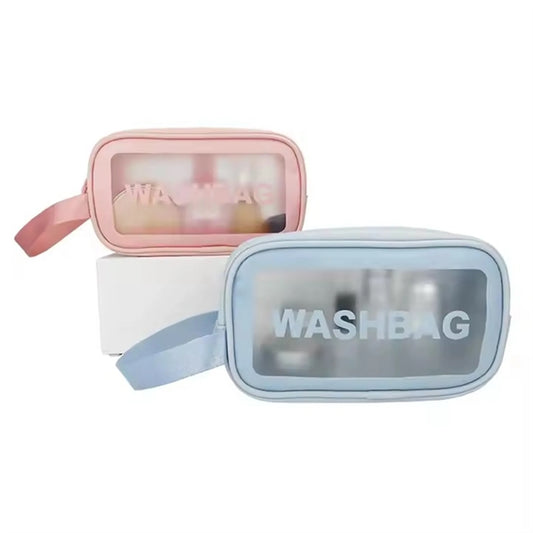 Small PU Waterproof Clear Cosmetic Bag
