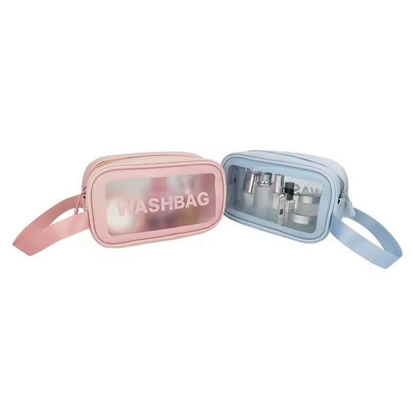 Small PU Waterproof Clear Cosmetic Bag
