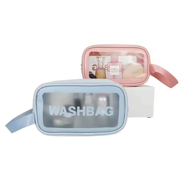 Small PU Waterproof Clear Cosmetic Bag