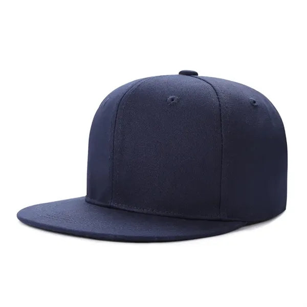 Flat Bill Snapback Trucker Cap