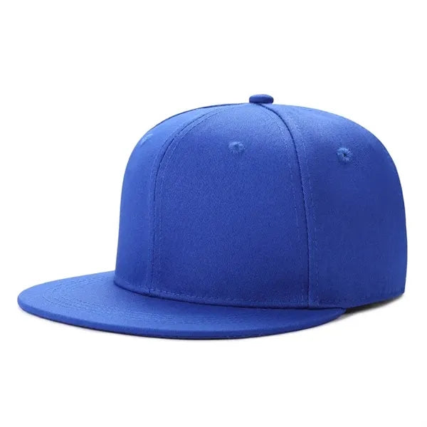 Flat Bill Snapback Trucker Cap