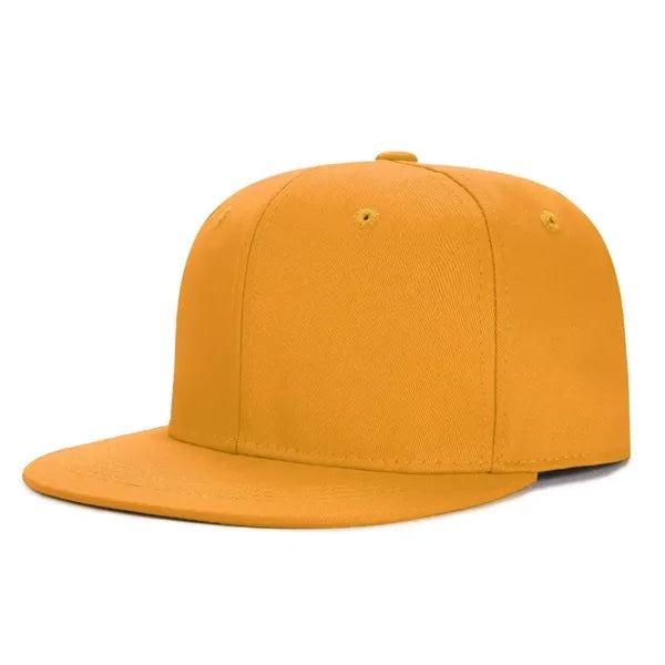 Flat Bill Snapback Trucker Cap