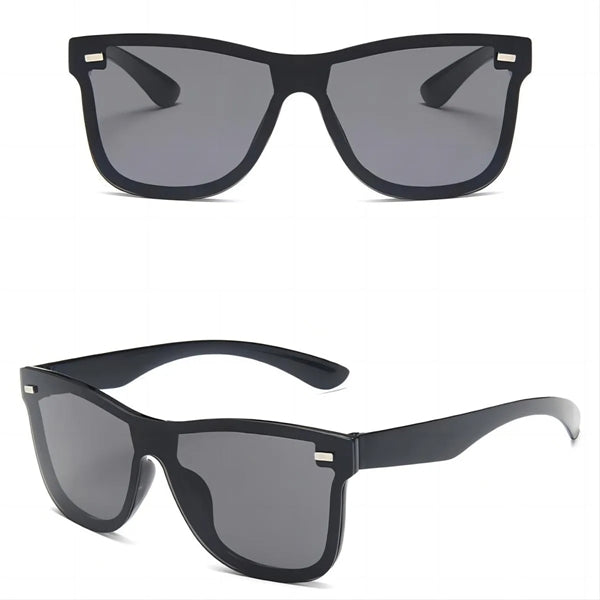 Rimless Mirrored Sunglasses